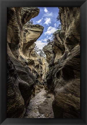 Framed Slot Canyon Utah 11 Print