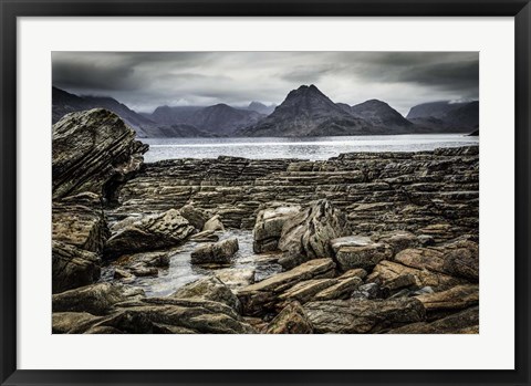 Framed Egol Coast 3 Print