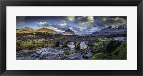 Framed Ancient Bridge Print