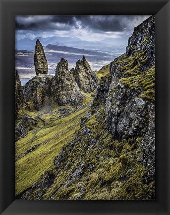 Framed Old Man Of Storr 4 Print