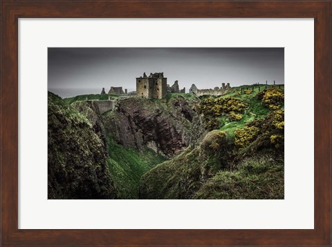 Framed Medieval Ruins 3 Print