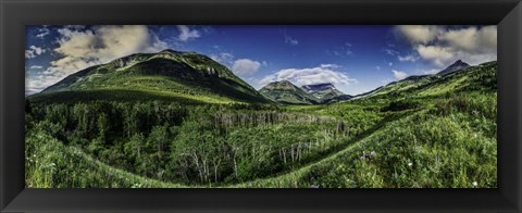 Framed Waterton Landscape Print