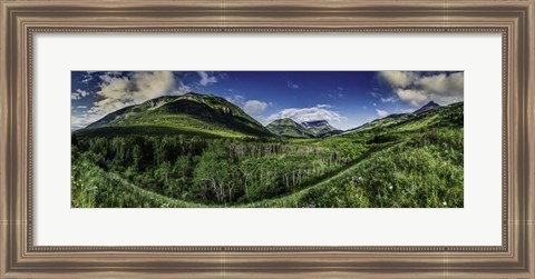 Framed Waterton Landscape Print