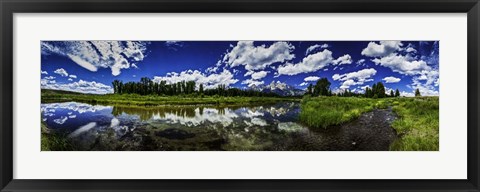 Framed Swabacher Landing 3 Print