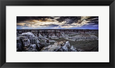 Framed Red Canyon Lands 4 Print