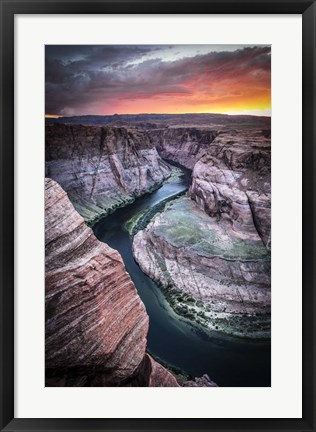 Framed Horshoe Bend 3 Print