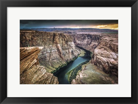 Framed Horshoe Bend 5 Print