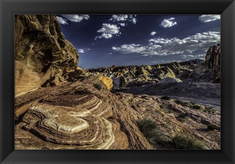 Framed Valley Of Fire Print