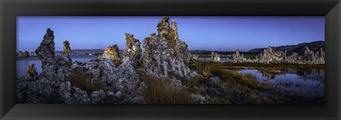 Framed Mono Lake Twilight Print