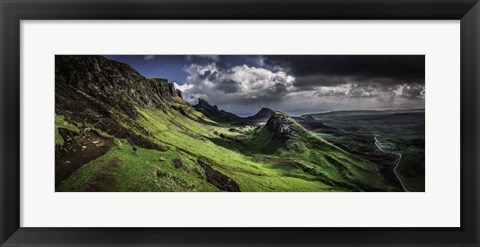 Framed Qiuraing Panorama Print