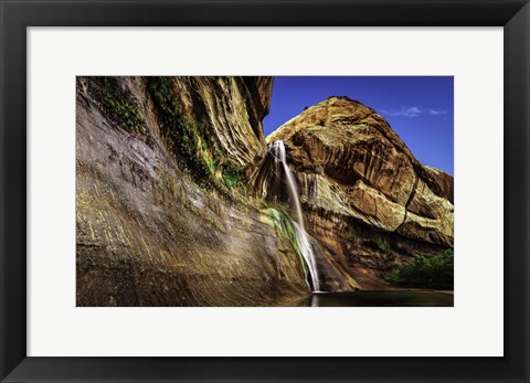 Framed Calf Creek Falls 2 Print