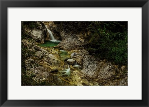 Framed Almbachklamm 2 Print