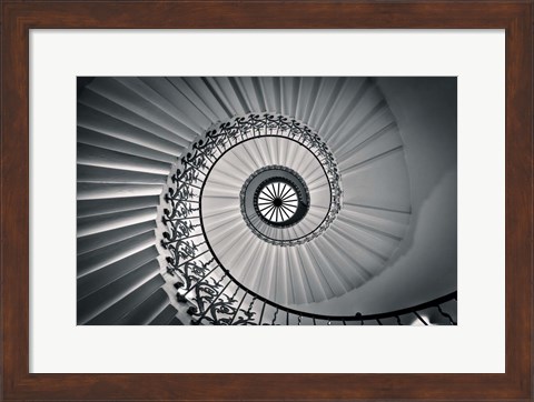 Framed Tulip Staircase Print