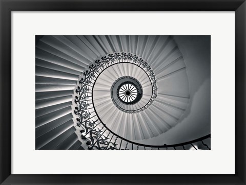 Framed Tulip Staircase Print