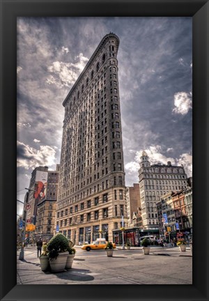 Framed Flatiron Building New York Print