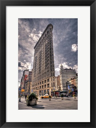 Framed Flatiron Building New York Print