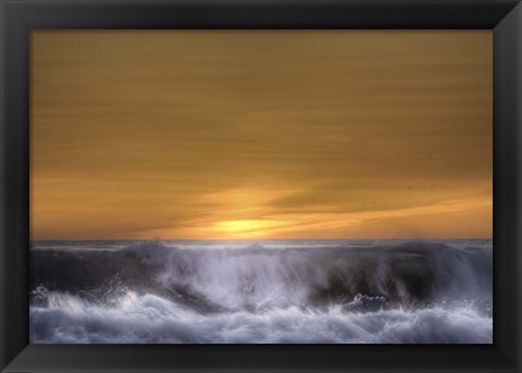 Framed Carmel Sunset California Print