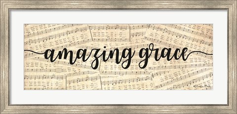 Framed Amazing Grace Print