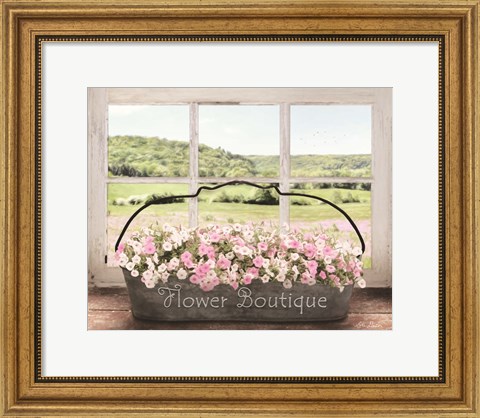 Framed Flower Boutique Print