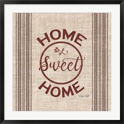 Framed Home Sweet Home Print