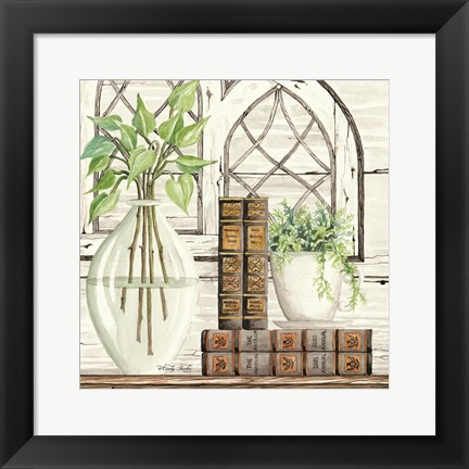 Framed Treasured Things Print