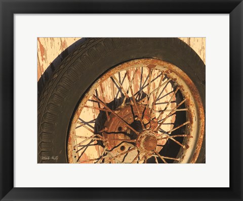 Framed Tire Print