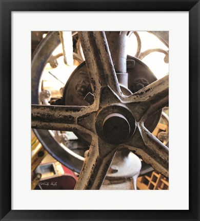 Framed Star Wheel Print