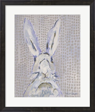 Framed Rhett the Rabbit Print