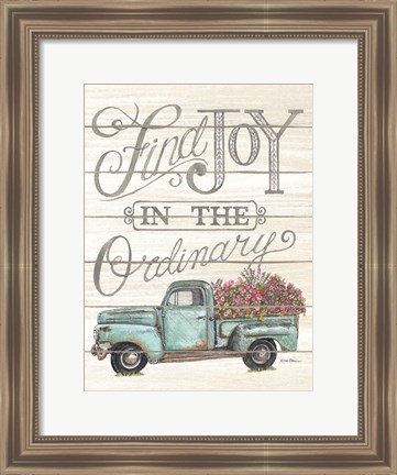 Framed Find Joy in the Ordinary Print