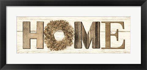 Framed Home Print