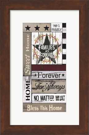 Framed Families are Forever Print