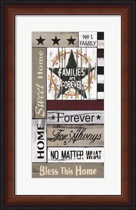 Framed Families are Forever Print