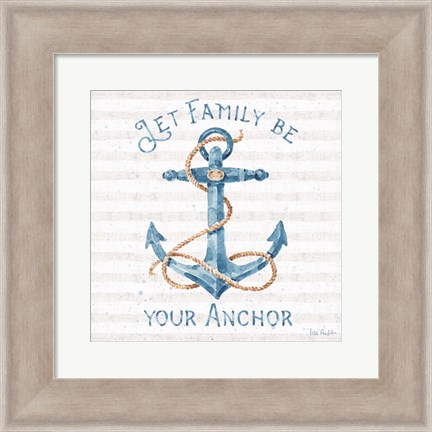 Framed Nautical Life IV Print