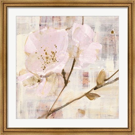 Framed Elegance I Pink Print