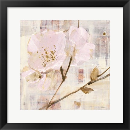 Framed Elegance I Pink Print