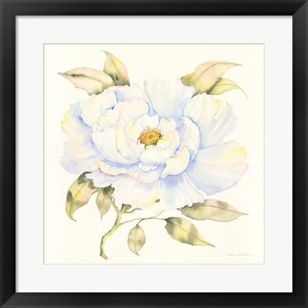 Framed Peony Print