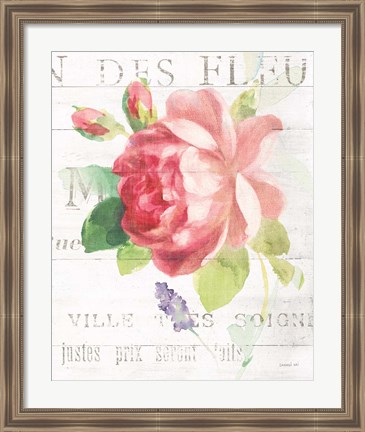 Framed Maison des Fleurs VIII Print