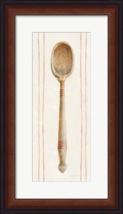 Framed Floursack Kitchen III Print