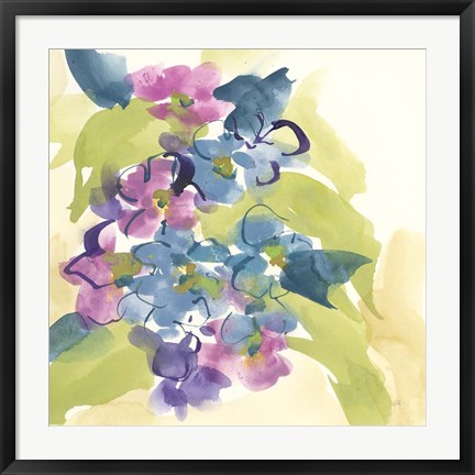 Framed Spring Bouquet II Print