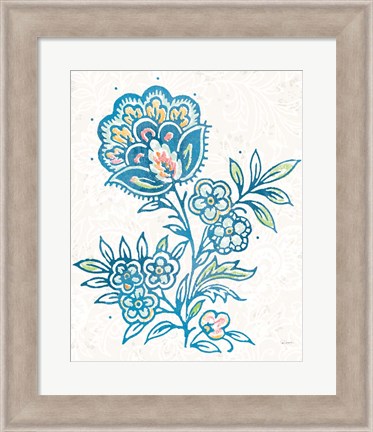 Framed Kala Flower II Print