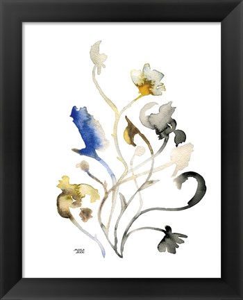 Framed Watercolor Botanical II Print