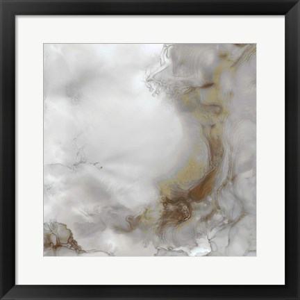 Framed Portland Skies Square Trio II Print