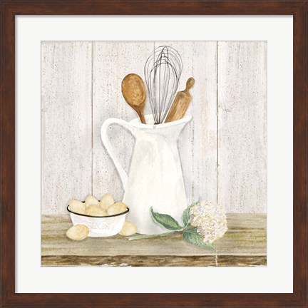 Framed Vintage Kitchen II Print