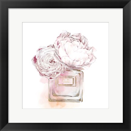 Framed Eau de Toilette Gris Print