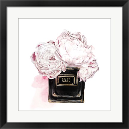 Framed Eau de Toilette Noir Print