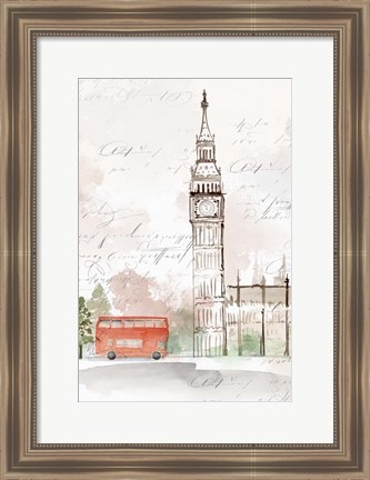 Framed Big Ben London Print