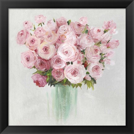 Framed Roses Roses Print