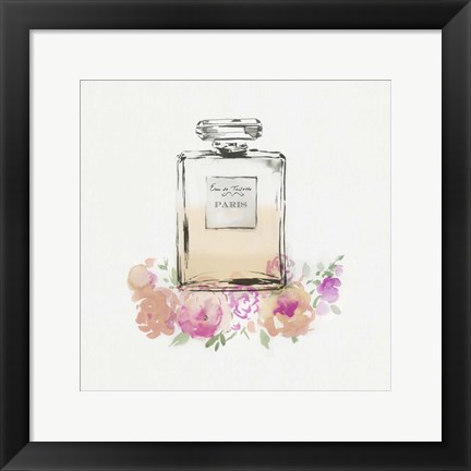 Framed Parfum II Print