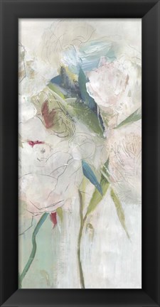 Framed Blissful Peony II Print