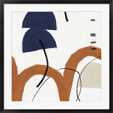 Framed Elasticity II Print